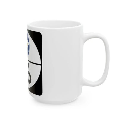PR old toll road 66 (Puerto Rico) (Road Sign) White Coffee Mug - Go Mug Yourself