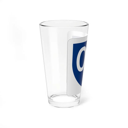 PR primary 00 (Puerto Rico) (Road Sign) Pint Glass 16oz - Go Mug Yourself