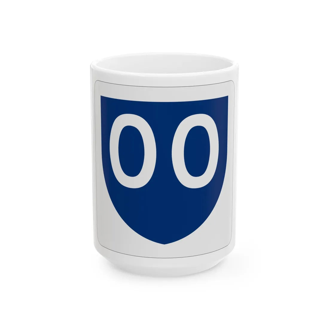 PR primary 00 (Puerto Rico) (Road Sign) White Coffee Mug 15oz - Go Mug Yourself