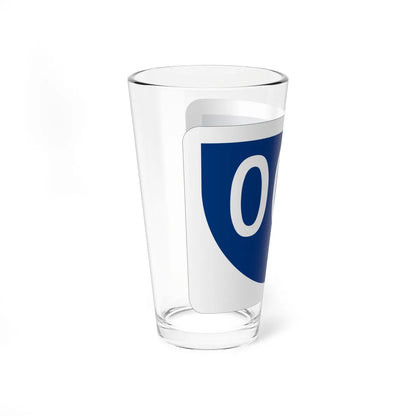 PR primary 000 (Puerto Rico) (Road Sign) Pint Glass 16oz - Go Mug Yourself