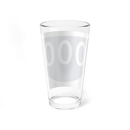 PR primary 000 (Puerto Rico) (Road Sign) Pint Glass 16oz - Go Mug Yourself