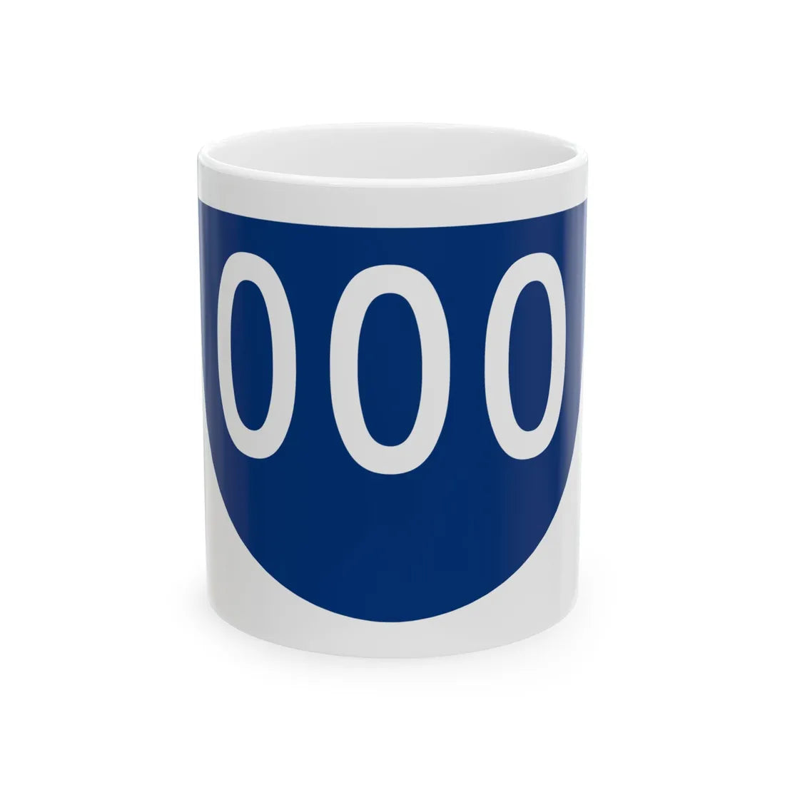PR primary 000 (Puerto Rico) (Road Sign) White Coffee Mug 11oz - Go Mug Yourself