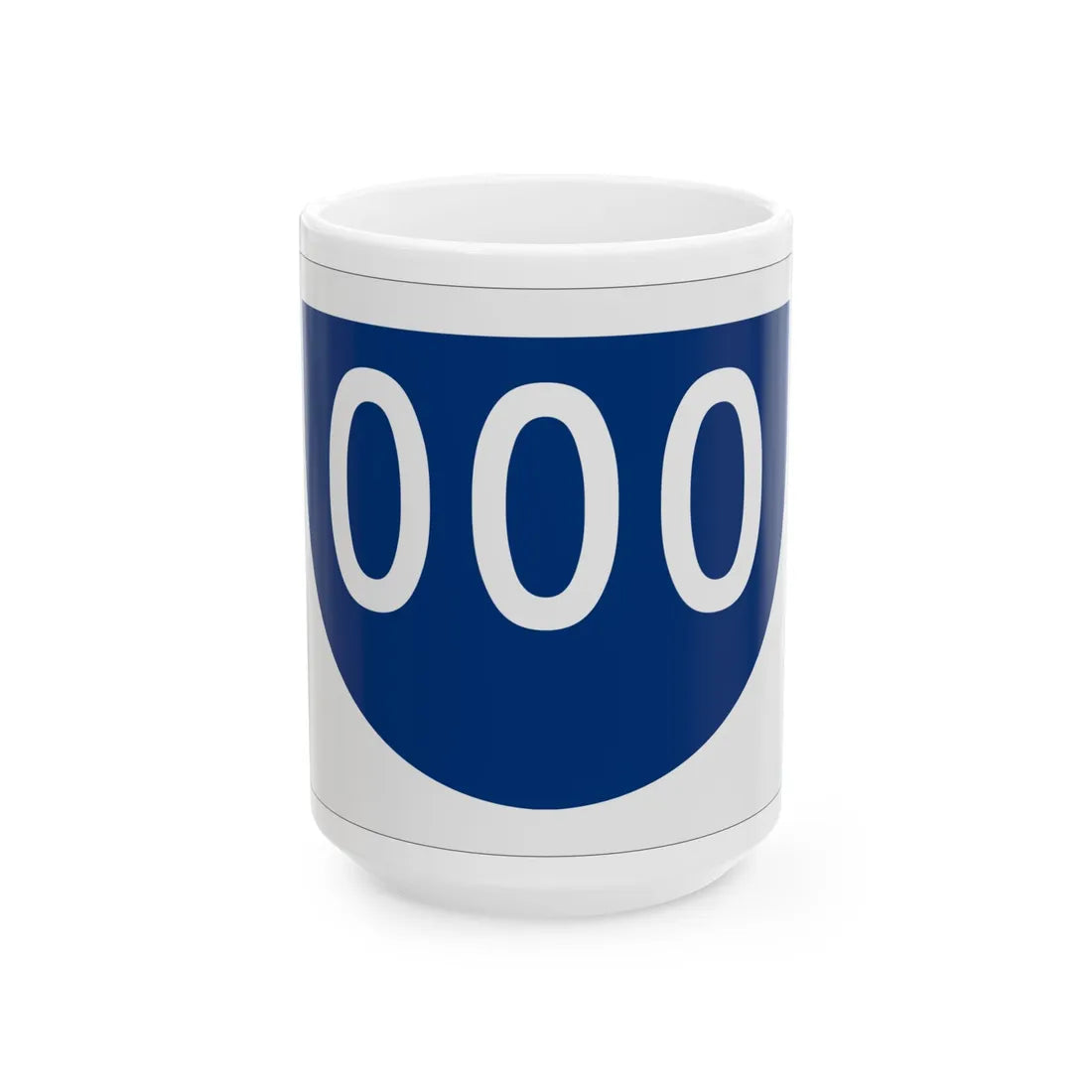 PR primary 000 (Puerto Rico) (Road Sign) White Coffee Mug 15oz - Go Mug Yourself