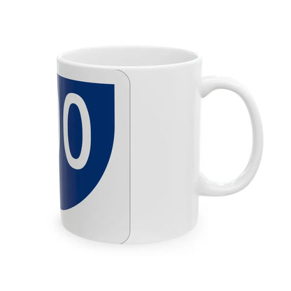 PR primary 000 (Puerto Rico) (Road Sign) White Coffee Mug - Go Mug Yourself