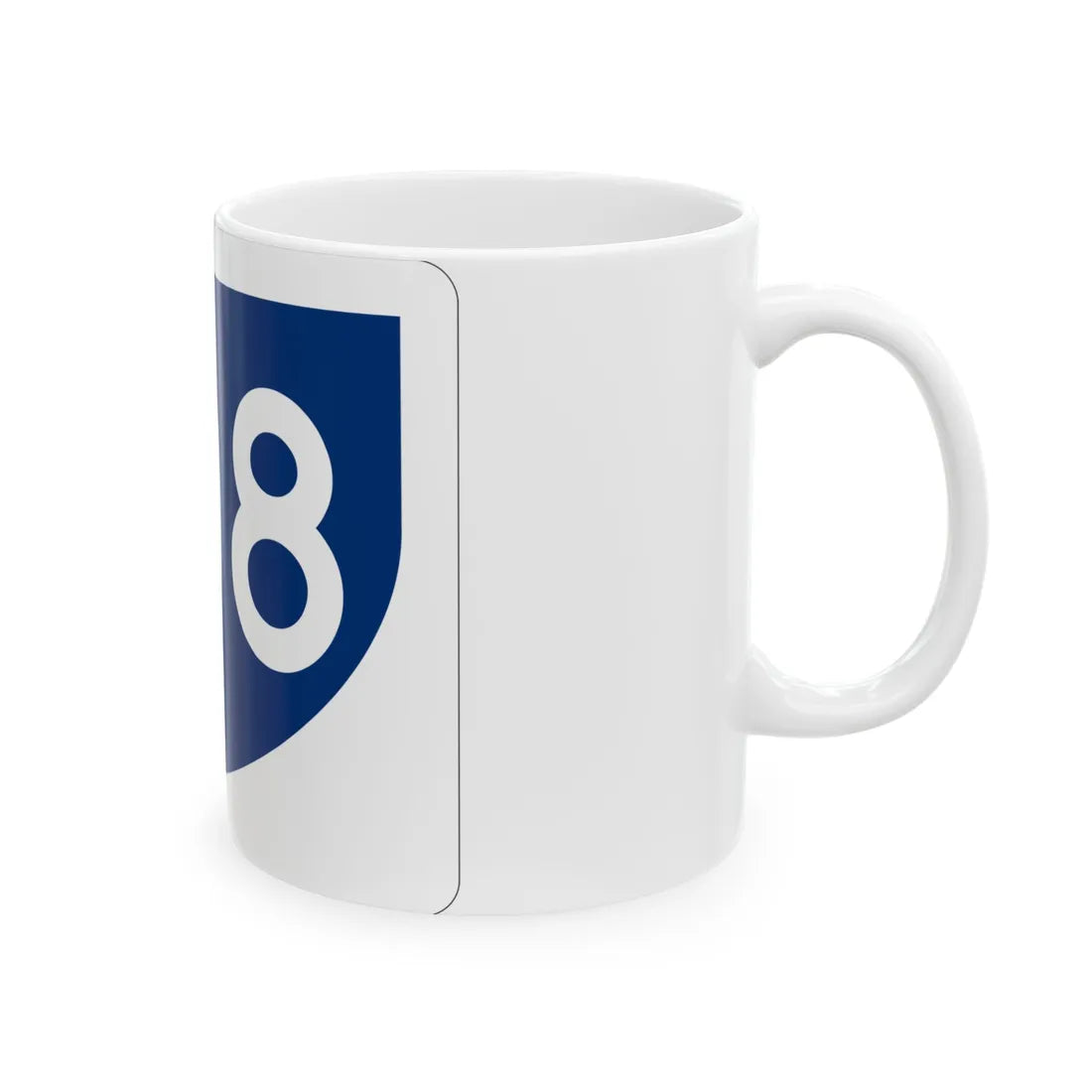 PR primary 108 (Puerto Rico) (Road Sign) White Coffee Mug - Go Mug Yourself