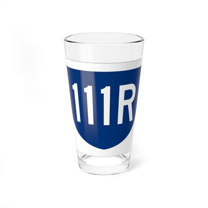 PR primary 111R (Puerto Rico) (Road Sign) Pint Glass 16oz 16oz - Go Mug Yourself