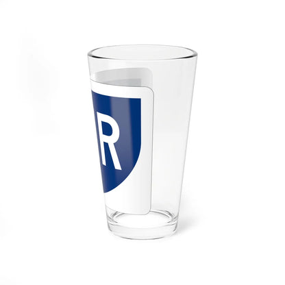 PR primary 111R (Puerto Rico) (Road Sign) Pint Glass 16oz - Go Mug Yourself