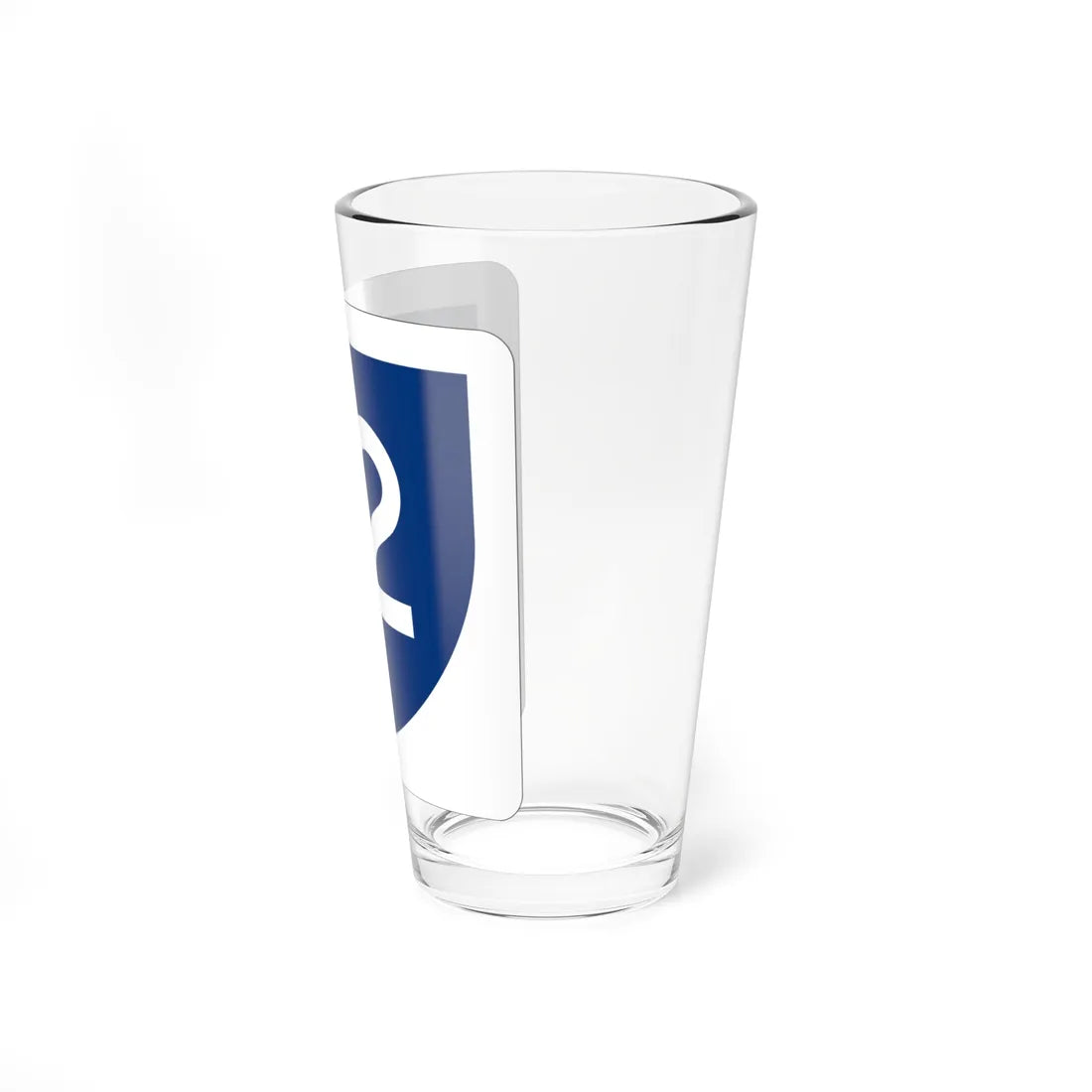 PR primary 12 (Puerto Rico) (Road Sign) Pint Glass 16oz - Go Mug Yourself