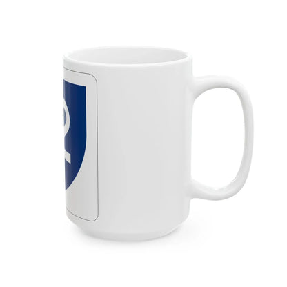 PR primary 12 (Puerto Rico) (Road Sign) White Coffee Mug - Go Mug Yourself