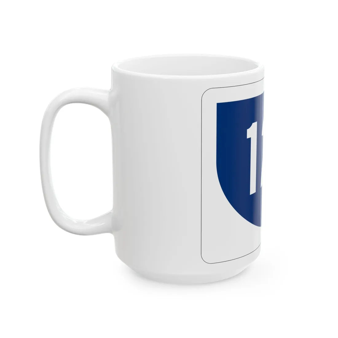 PR primary 121 (Puerto Rico) (Road Sign) White Coffee Mug - Go Mug Yourself