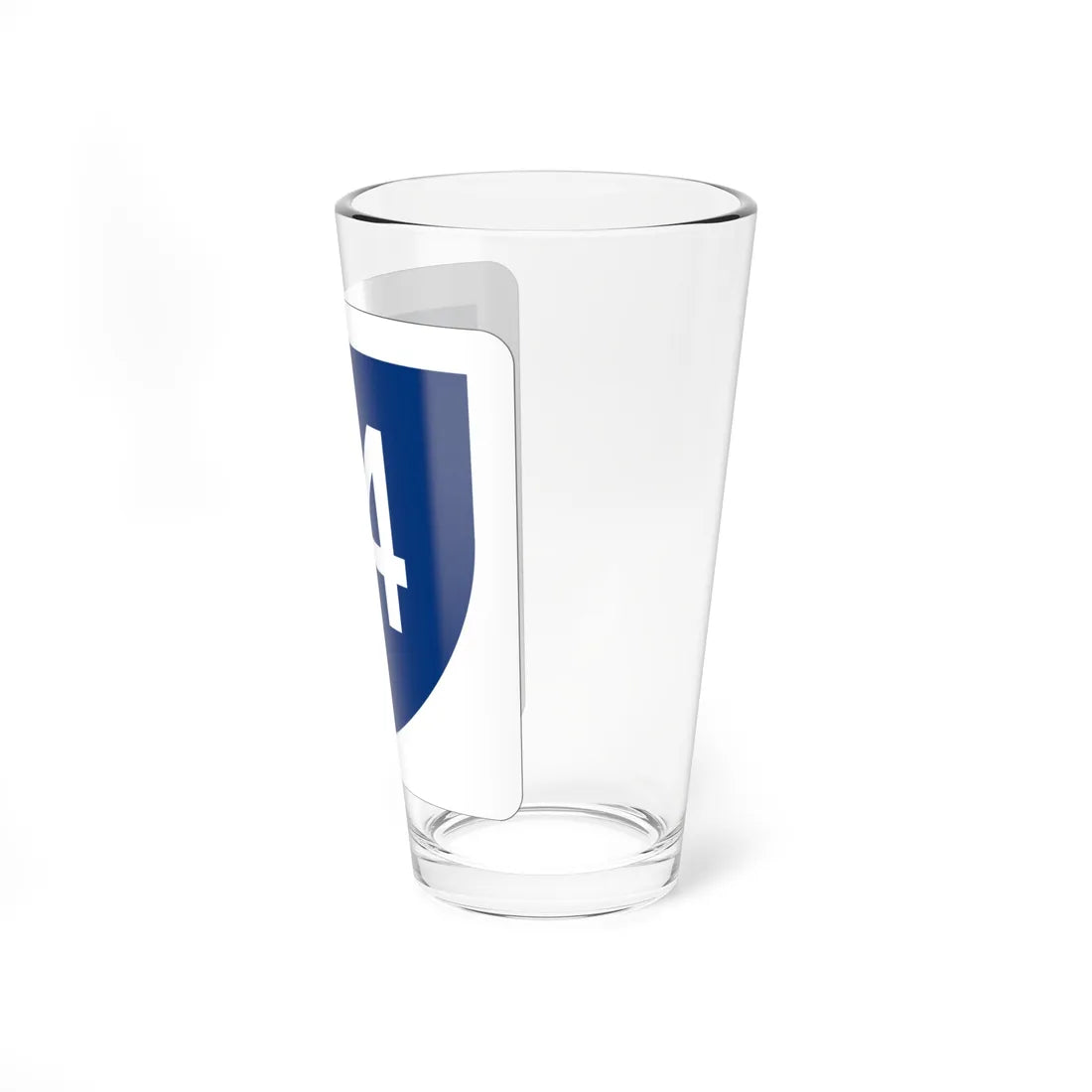 PR primary 14 (Puerto Rico) (Road Sign) Pint Glass 16oz - Go Mug Yourself