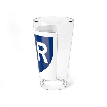 PR primary 14R (Puerto Rico) (Road Sign) Pint Glass 16oz - Go Mug Yourself