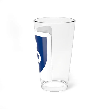 PR primary 16 (Puerto Rico) (Road Sign) Pint Glass 16oz - Go Mug Yourself