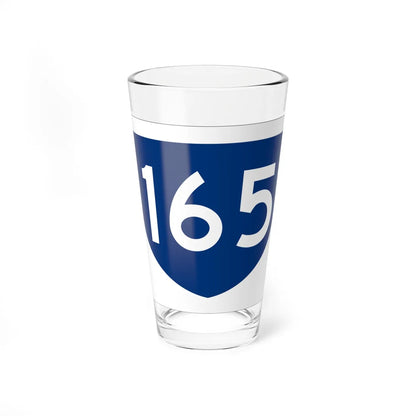 PR primary 165 (Puerto Rico) (Road Sign) Pint Glass 16oz 16oz - Go Mug Yourself