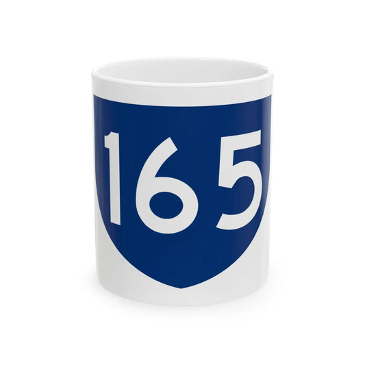 PR primary 165 (Puerto Rico) (Road Sign) White Coffee Mug 11oz - Go Mug Yourself