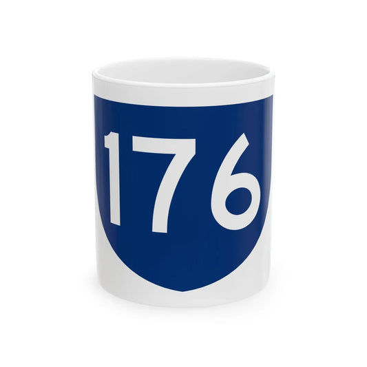 PR primary 176 (Puerto Rico) (Road Sign) White Coffee Mug 11oz - Go Mug Yourself