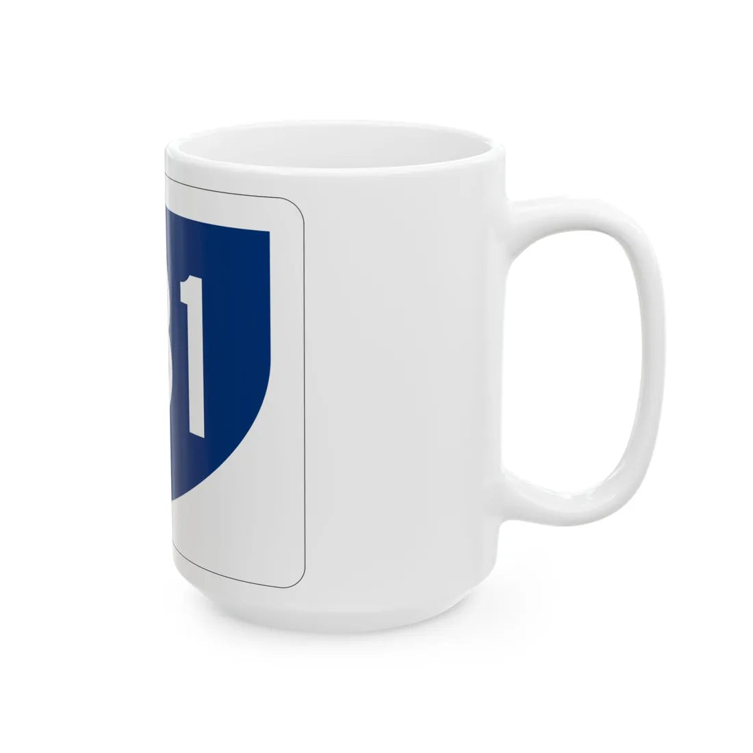 PR primary 181 (Puerto Rico) (Road Sign) White Coffee Mug - Go Mug Yourself