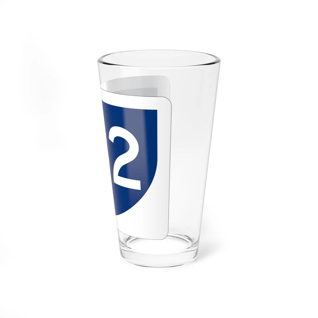 PR primary 182 (Puerto Rico) (Road Sign) Pint Glass 16oz - Go Mug Yourself