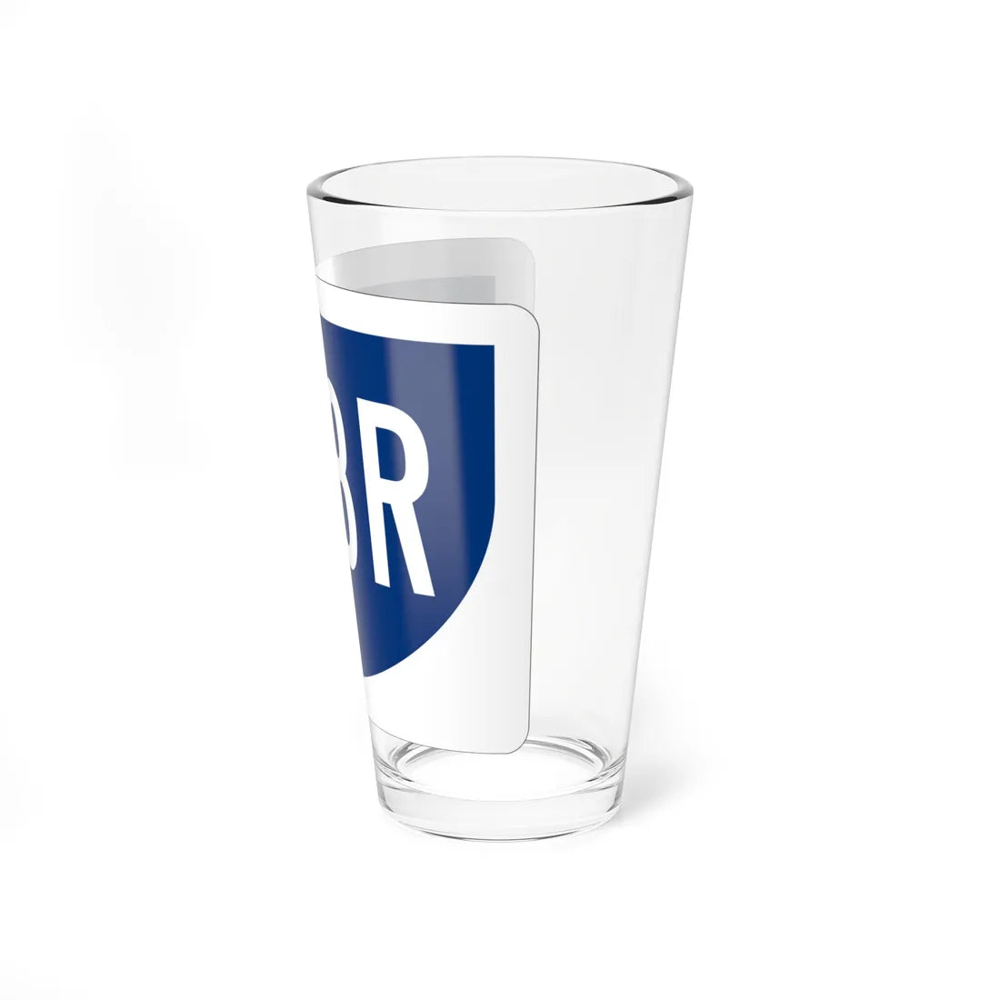 PR primary 198R (Puerto Rico) (Road Sign) Pint Glass 16oz - Go Mug Yourself