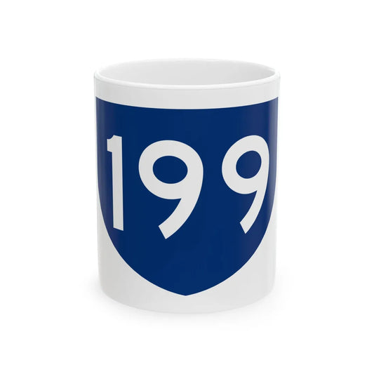 PR primary 199 (Puerto Rico) (Road Sign) White Coffee Mug 11oz - Go Mug Yourself
