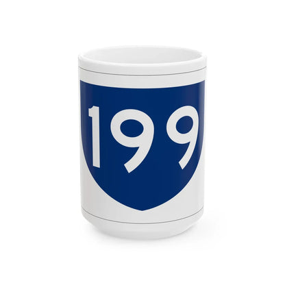PR primary 199 (Puerto Rico) (Road Sign) White Coffee Mug 15oz - Go Mug Yourself