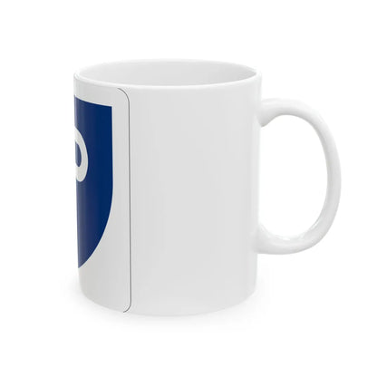 PR primary 1P (Puerto Rico) (Road Sign) White Coffee Mug - Go Mug Yourself