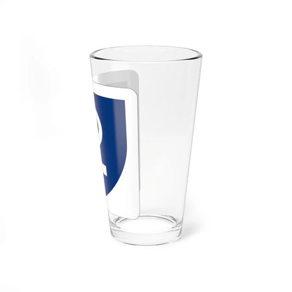 PR primary 2 (Puerto Rico) (Road Sign) Pint Glass 16oz - Go Mug Yourself