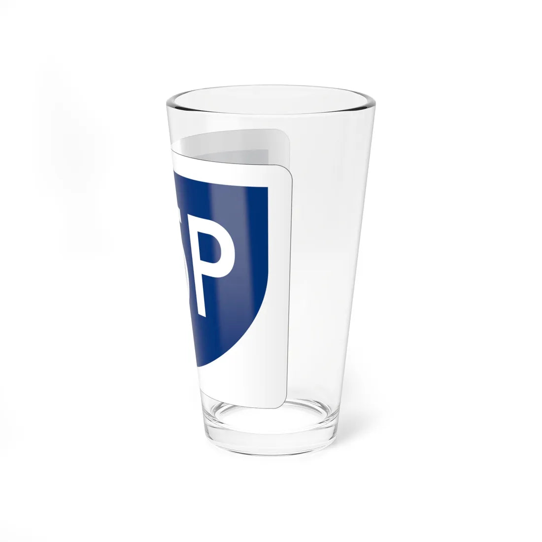 PR primary 25P (Puerto Rico) (Road Sign) Pint Glass 16oz - Go Mug Yourself