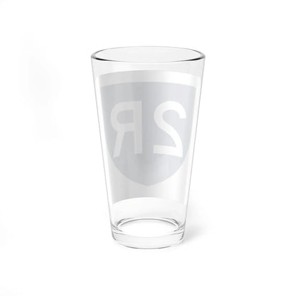 PR primary 2R (Puerto Rico) (Road Sign) Pint Glass 16oz - Go Mug Yourself
