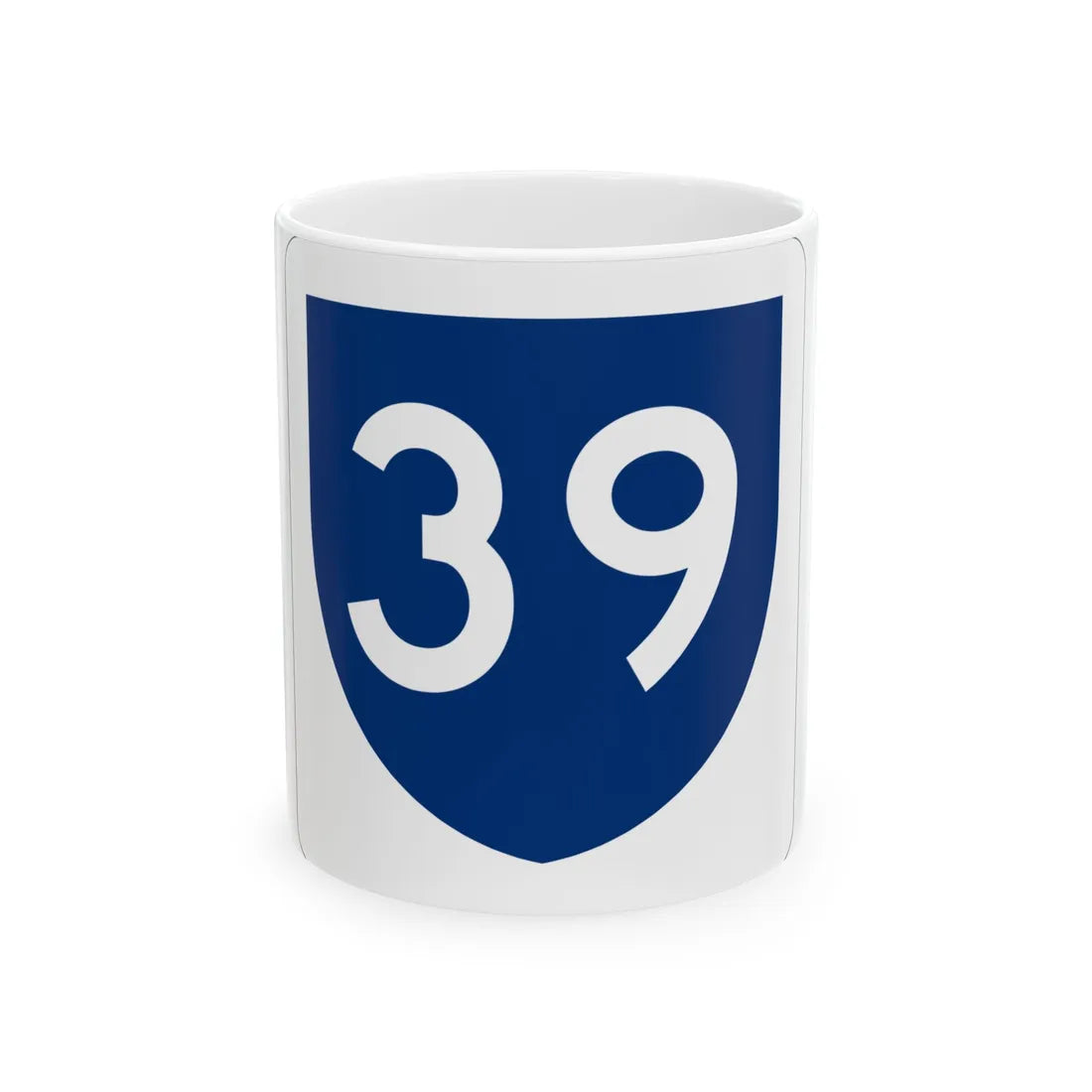 PR primary 39 (Puerto Rico) (Road Sign) White Coffee Mug 11oz - Go Mug Yourself