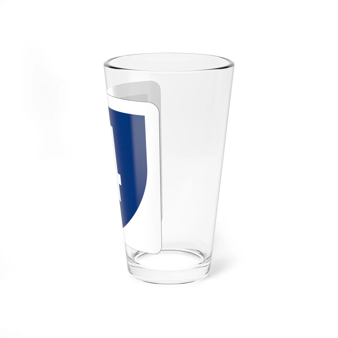 PR primary 4 (Puerto Rico) (Road Sign) Pint Glass 16oz - Go Mug Yourself