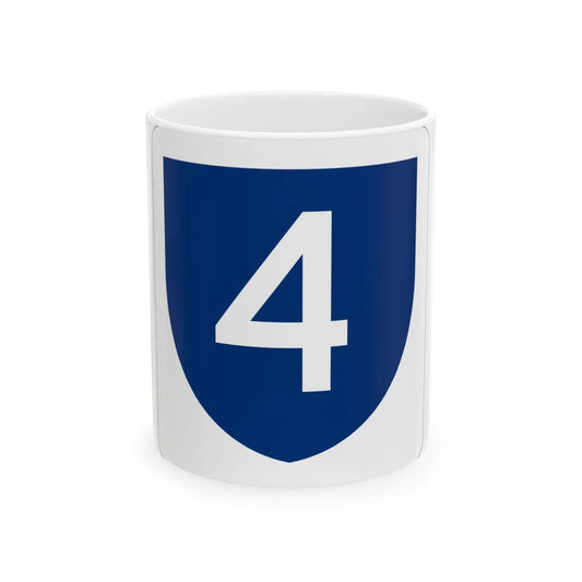 PR primary 4 (Puerto Rico) (Road Sign) White Coffee Mug 11oz - Go Mug Yourself
