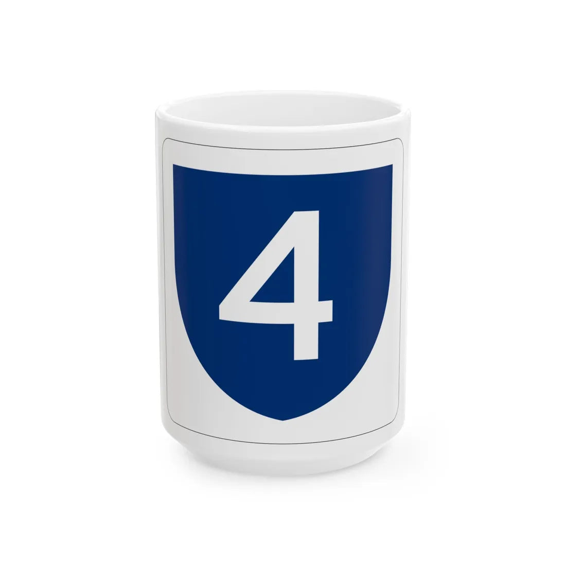 PR primary 4 (Puerto Rico) (Road Sign) White Coffee Mug 15oz - Go Mug Yourself