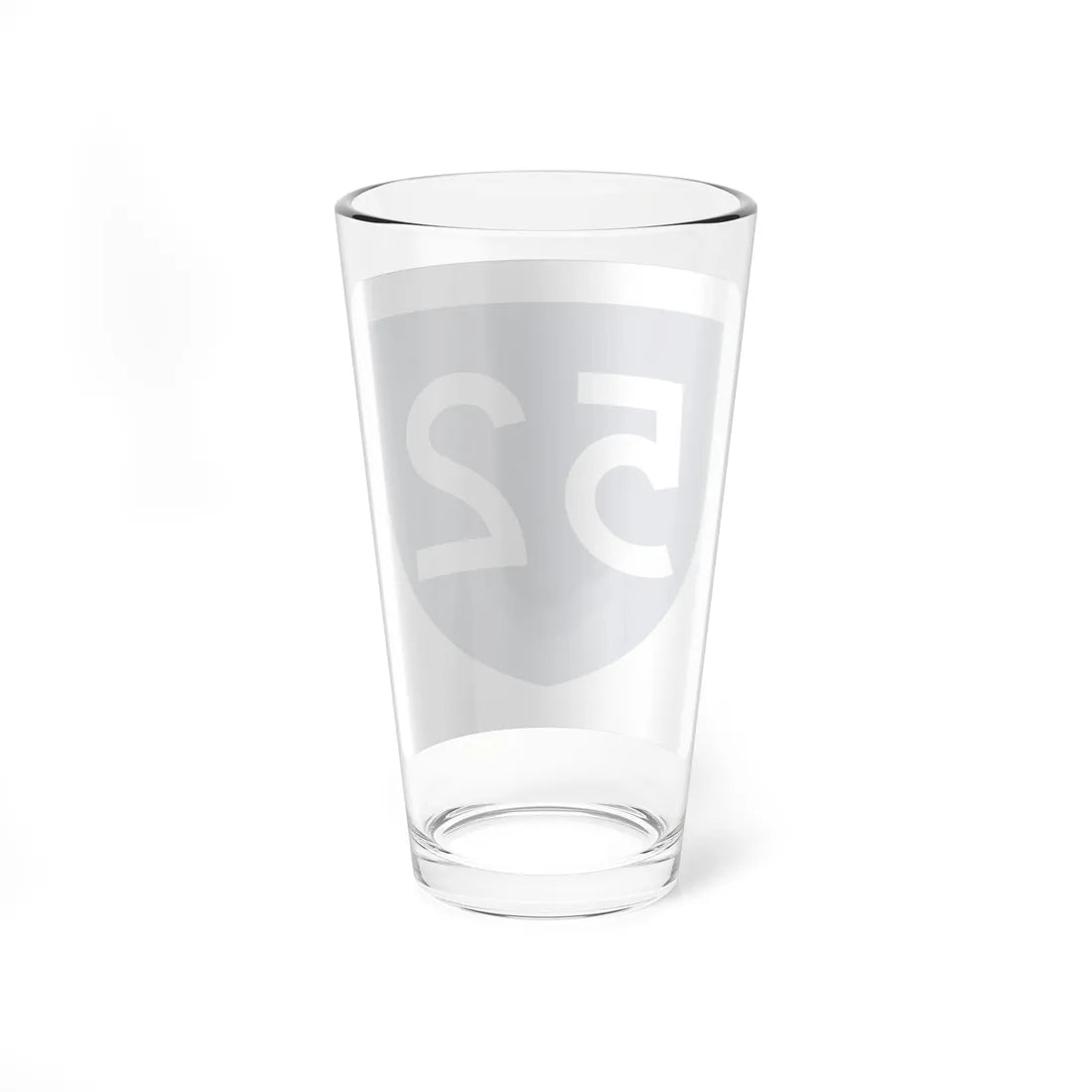 PR primary 52 (Puerto Rico) (Road Sign) Pint Glass 16oz - Go Mug Yourself