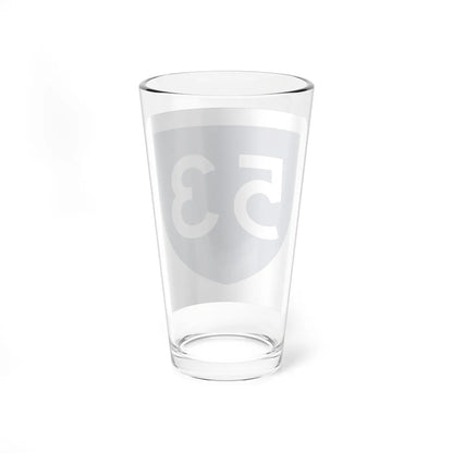 PR primary 53 (Puerto Rico) (Road Sign) Pint Glass 16oz - Go Mug Yourself