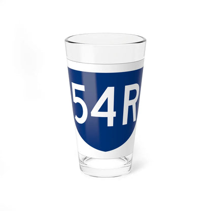 PR primary 54R (Puerto Rico) (Road Sign) Pint Glass 16oz 16oz - Go Mug Yourself