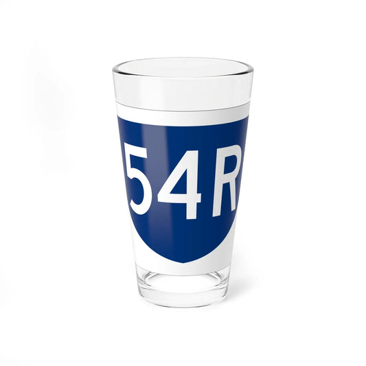 PR primary 54R (Puerto Rico) (Road Sign) Pint Glass 16oz 16oz - Go Mug Yourself