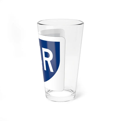 PR primary 54R (Puerto Rico) (Road Sign) Pint Glass 16oz - Go Mug Yourself