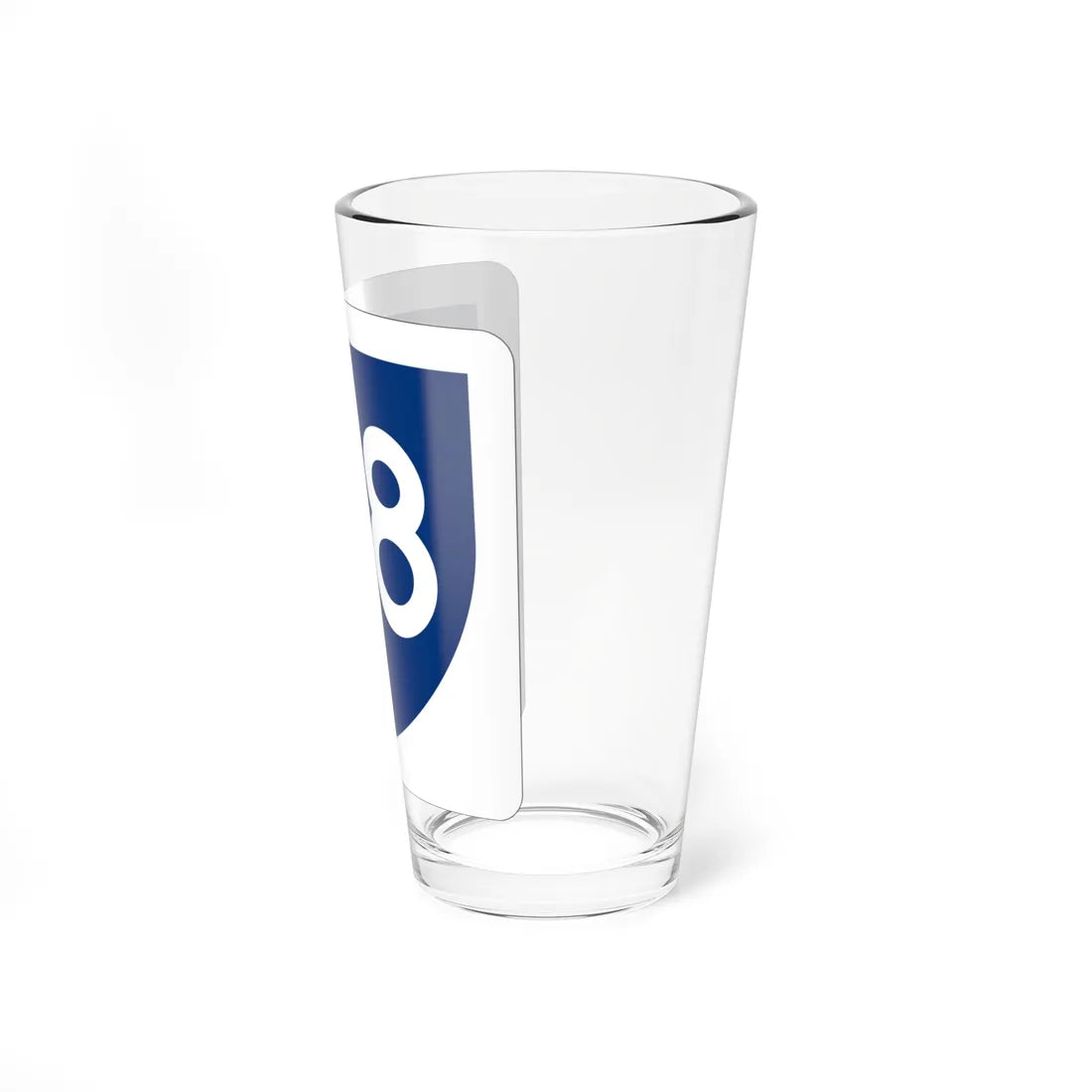 PR primary 58 (Puerto Rico) (Road Sign) Pint Glass 16oz - Go Mug Yourself