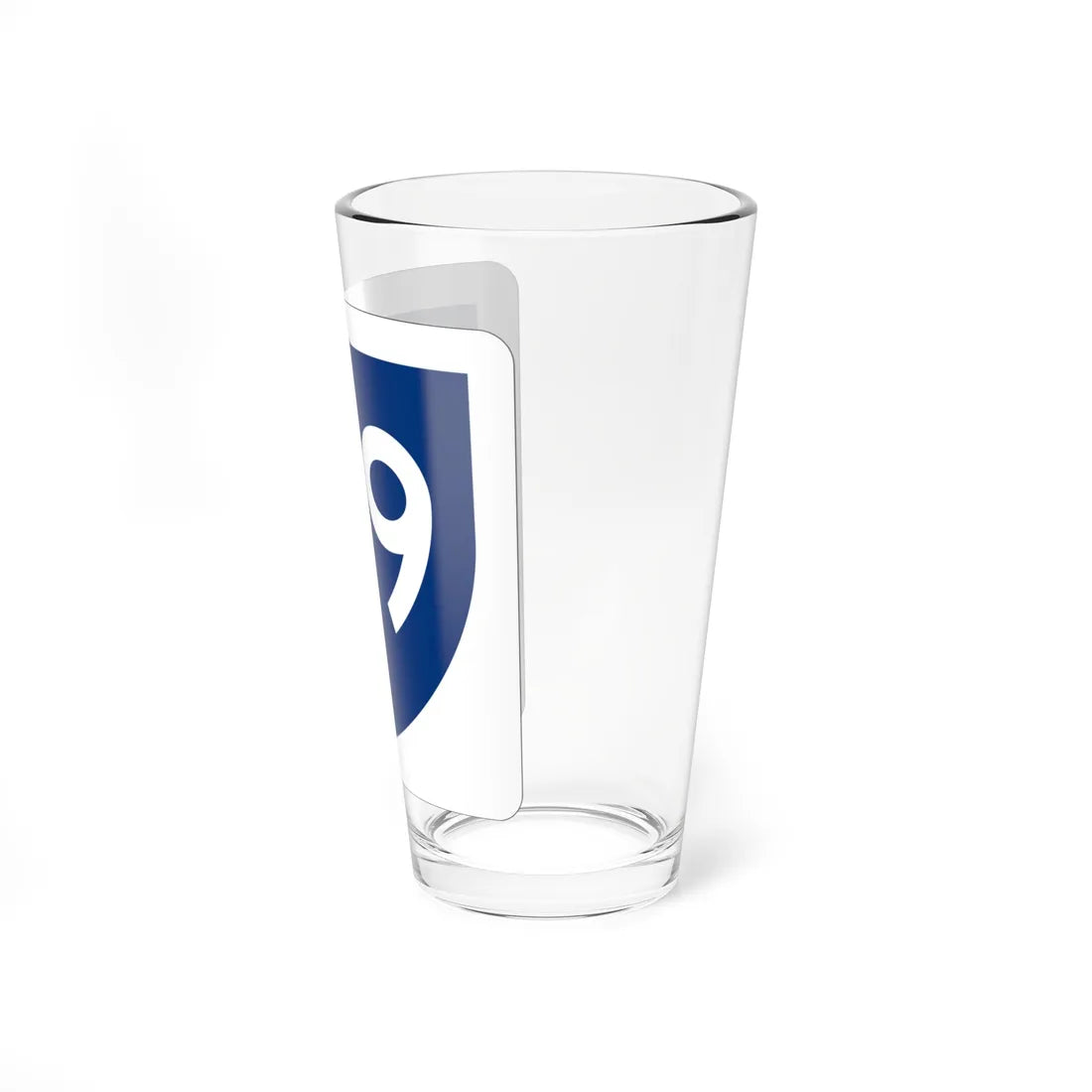 PR primary 59 (Puerto Rico) (Road Sign) Pint Glass 16oz - Go Mug Yourself