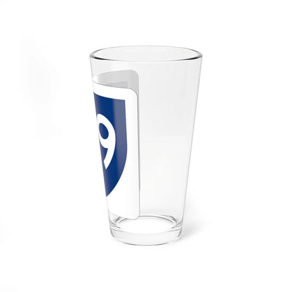 PR primary 69 (Puerto Rico) (Road Sign) Pint Glass 16oz - Go Mug Yourself