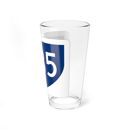 PR primary 735 (Puerto Rico) (Road Sign) Pint Glass 16oz - Go Mug Yourself