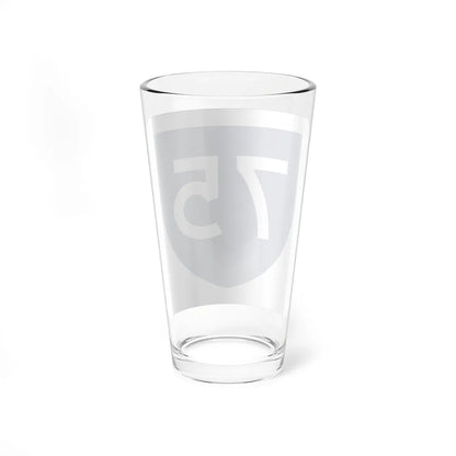 PR primary 75 (Puerto Rico) (Road Sign) Pint Glass 16oz - Go Mug Yourself