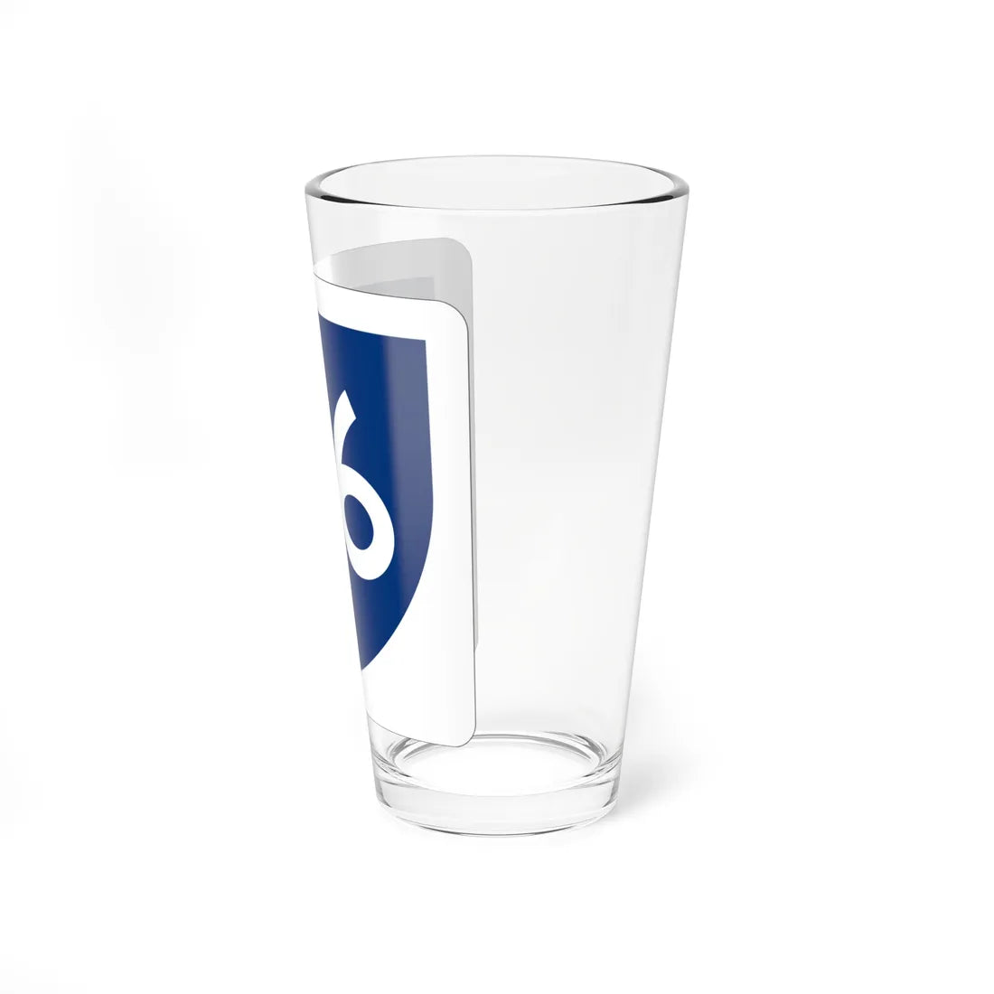PR primary 76 (Puerto Rico) (Road Sign) Pint Glass 16oz - Go Mug Yourself