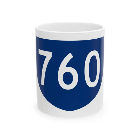 PR primary 760 (Puerto Rico) (Road Sign) White Coffee Mug 11oz - Go Mug Yourself