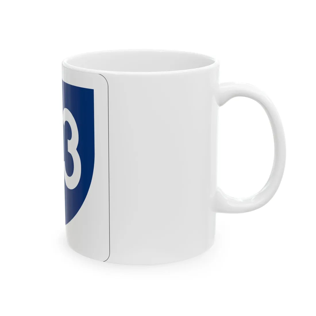 PR primary 83 (Puerto Rico) (Road Sign) White Coffee Mug - Go Mug Yourself