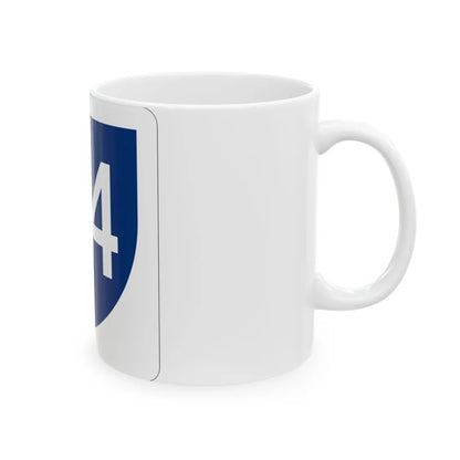 PR primary 84 (Puerto Rico) (Road Sign) White Coffee Mug - Go Mug Yourself