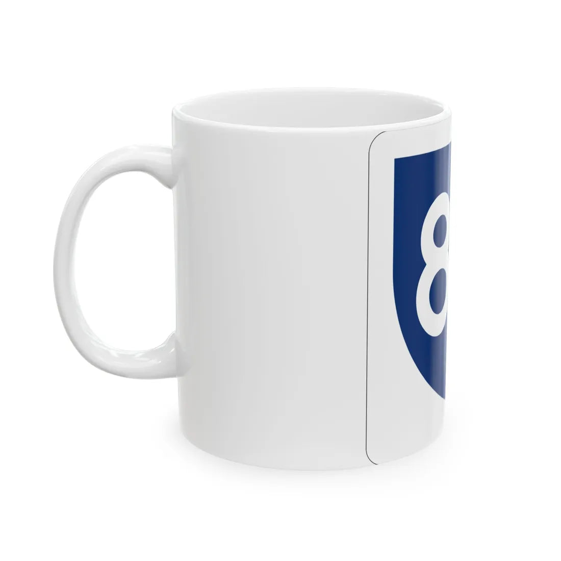 PR primary 85 (Puerto Rico) (Road Sign) White Coffee Mug - Go Mug Yourself