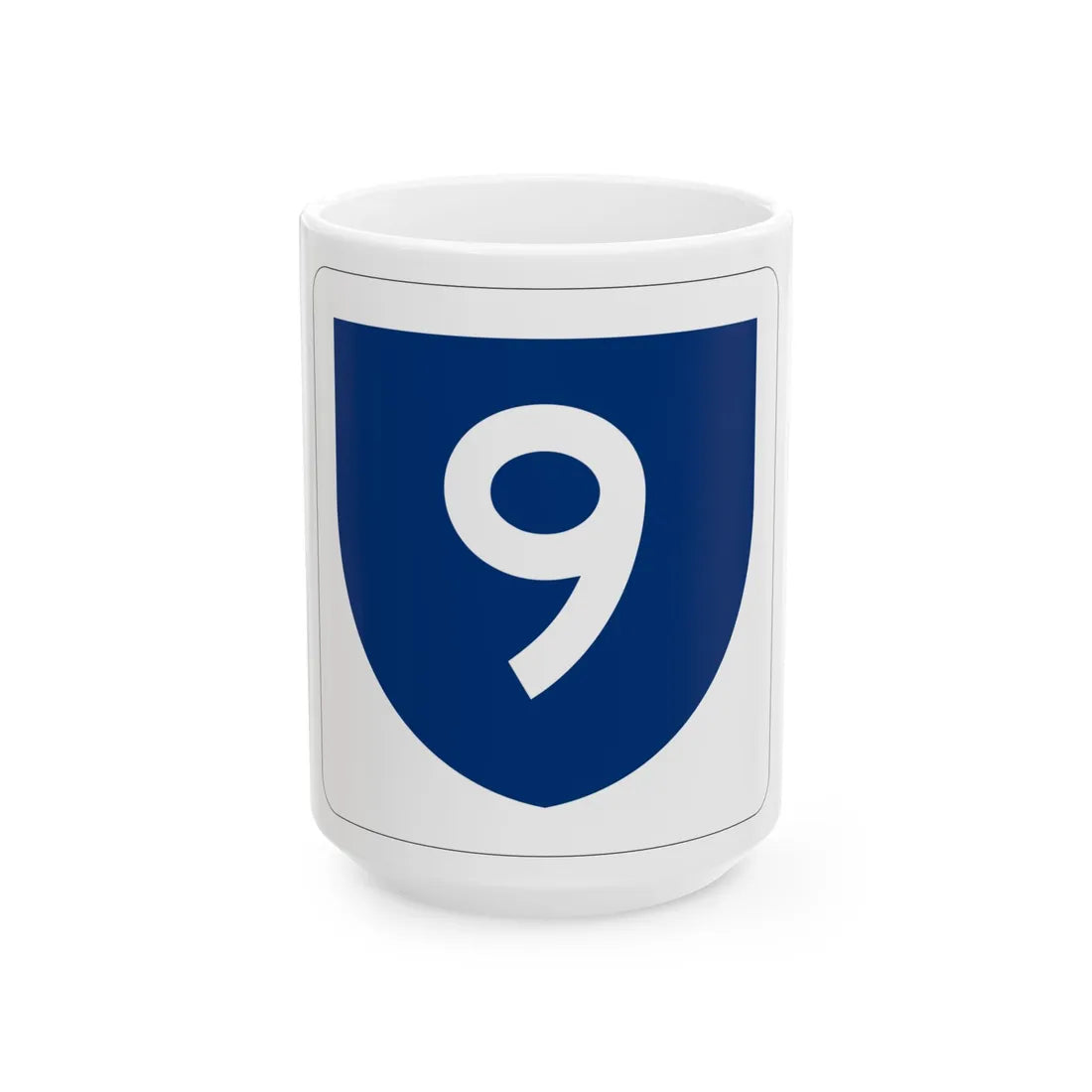 PR primary 9 (Puerto Rico) (Road Sign) White Coffee Mug 15oz - Go Mug Yourself