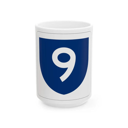 PR primary 9 (Puerto Rico) (Road Sign) White Coffee Mug 15oz - Go Mug Yourself